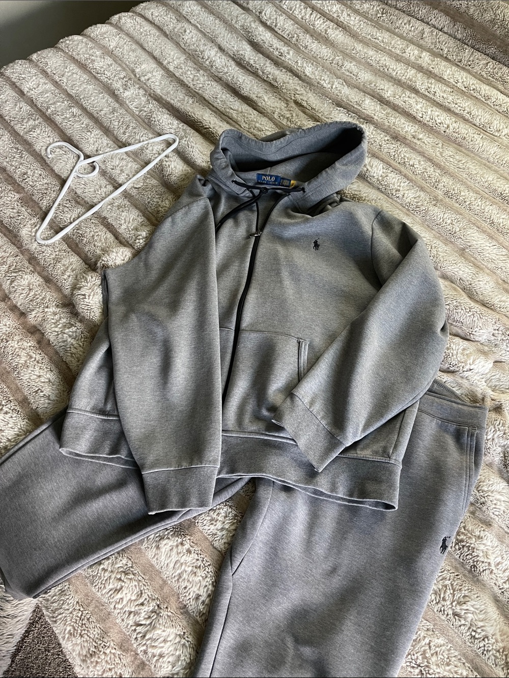 Grey XL Polo Sweatsuit